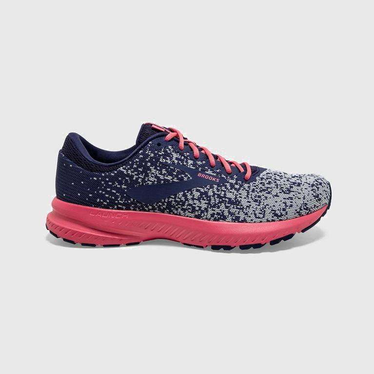 Brooks Launch 6 NZ - Women's Road Running Shoes - Grey (94827-QHNB)